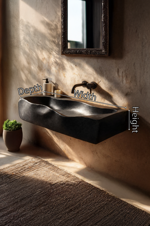 Handcrafted Live Edge Wood Vanity Sink For One Of A Kind Bathroom Decor