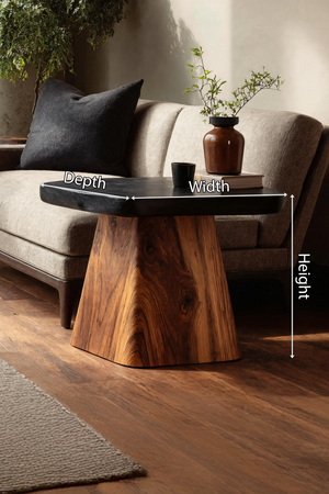 Mid Century Wooden Side Table For Furniture Decor Refresh