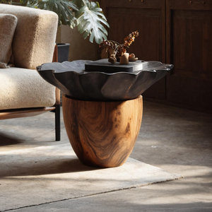 Mid Century Wooden Side Table For Modern Lounge Decor