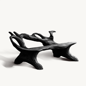 Farmhouse Branch Bench For Comfortable Living Room Seating
