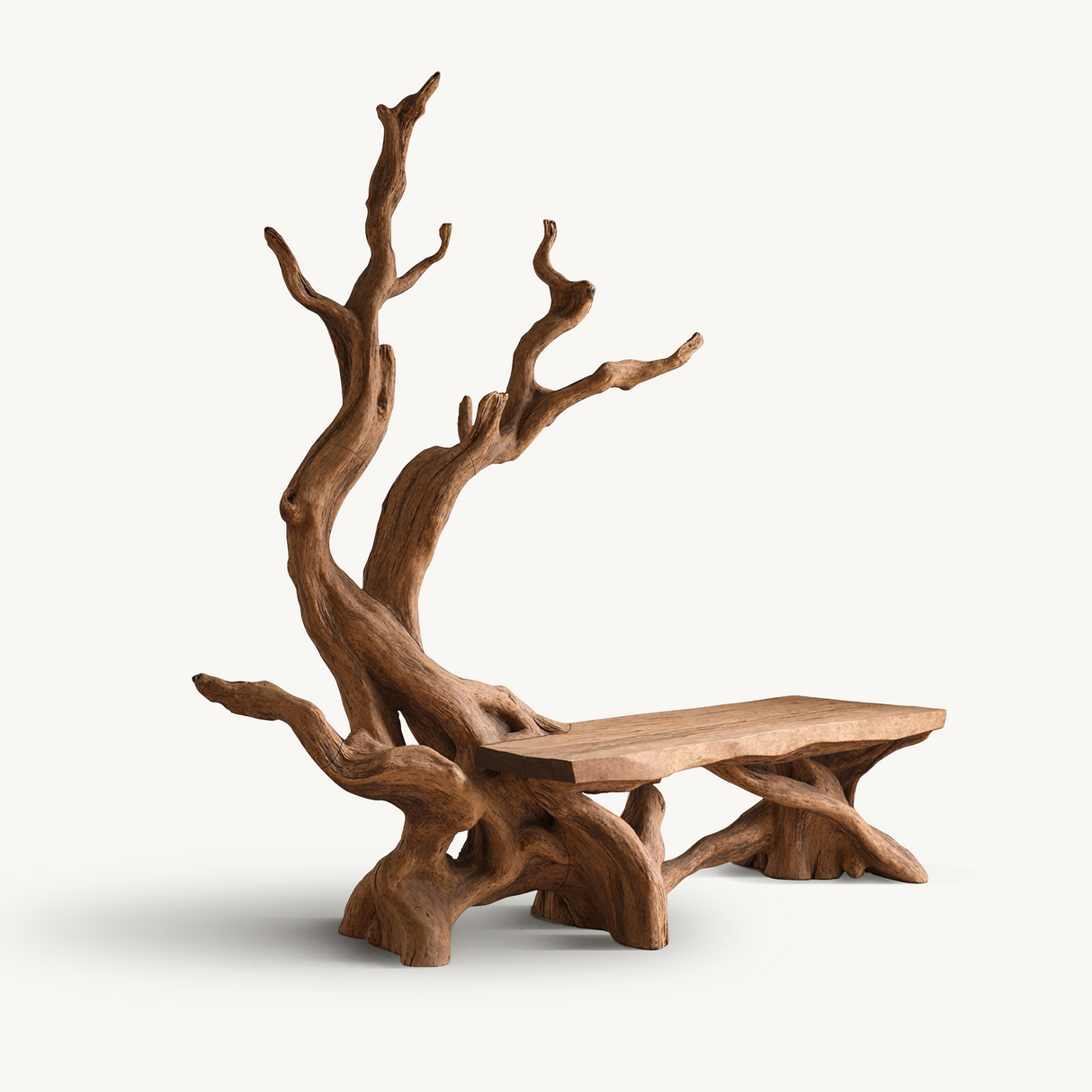 Mid Century Wooden Bench For Versatile Indoor Bench Solutions