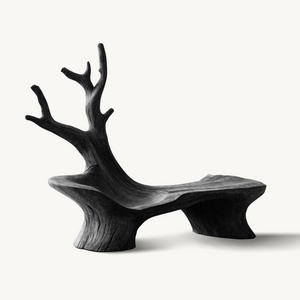 Mid Century Branch Bench Outdoor Seating For Timeless Patio Comfort