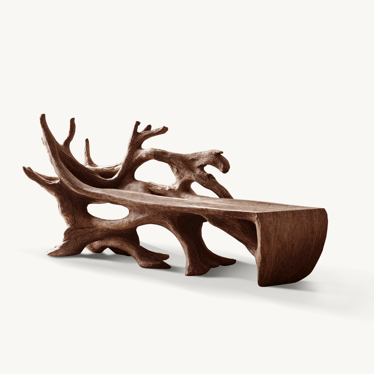 Farmhouse Wooden Bench Outdoor Seating For Classic Porches