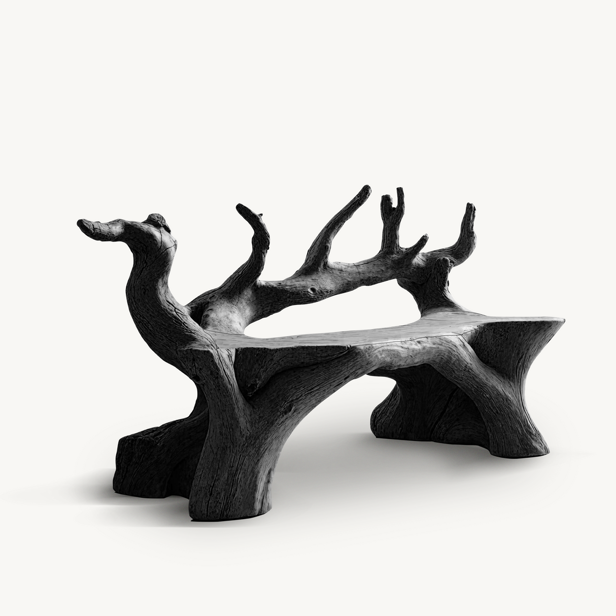 Handcrafted Wooden Bench For Custom Made Living Room Furniture