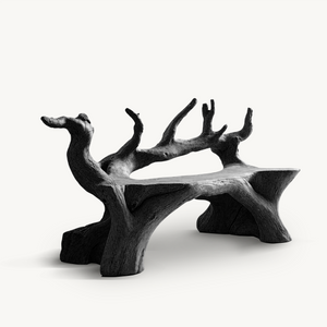 Handcrafted Wooden Bench For Custom Made Living Room Furniture
