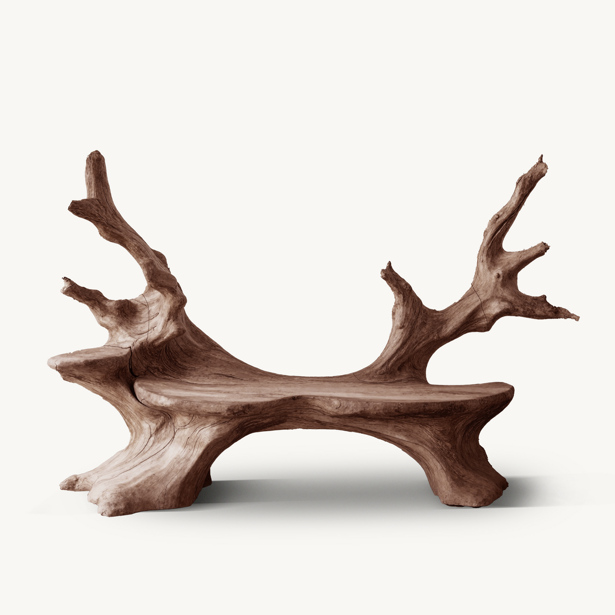 Mid Century Live Edge Bench For Elegant Living Room Accents