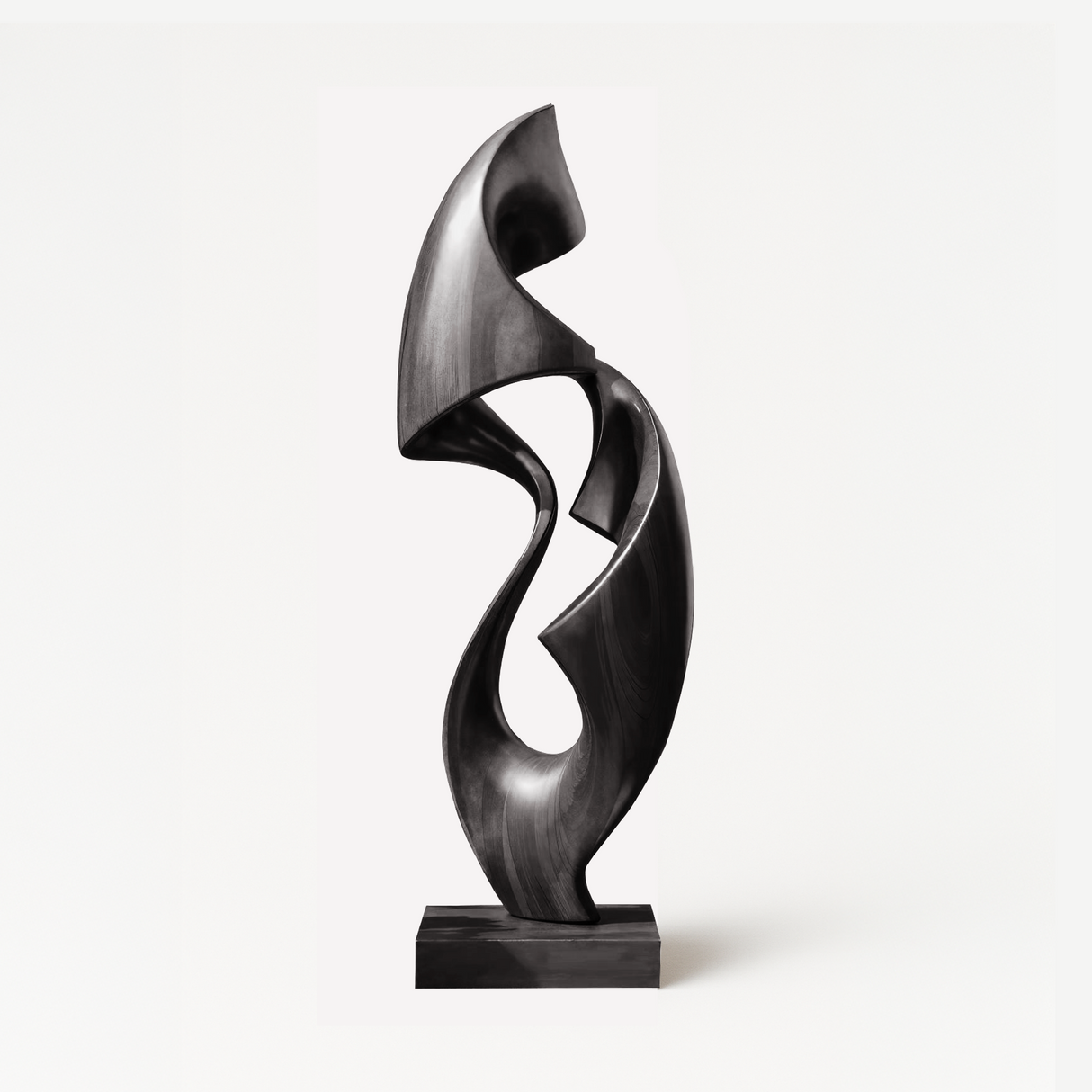 Rustic Abstract Sculpture For Office Decor