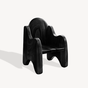 Montessori Wooden Toddler Chair For Playroom Or Minimalist Nursery