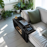 Rustic Live Edge Side Table For Warm Home Interior