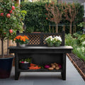 Rustic Garden Potting Bench For Outdoor Gardening