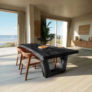 Minimalist Dining Table With Sleek Look For Dining Room
