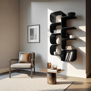 Minimalist Wooden Kitchen Display Shelf For Pantry Organizer