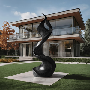 Rustic Large Wooden Sculpture For Furniture Art Feature