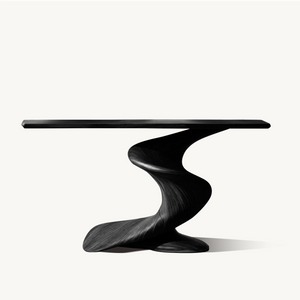 Handcrafted Wood Console Table Furniture Decor
