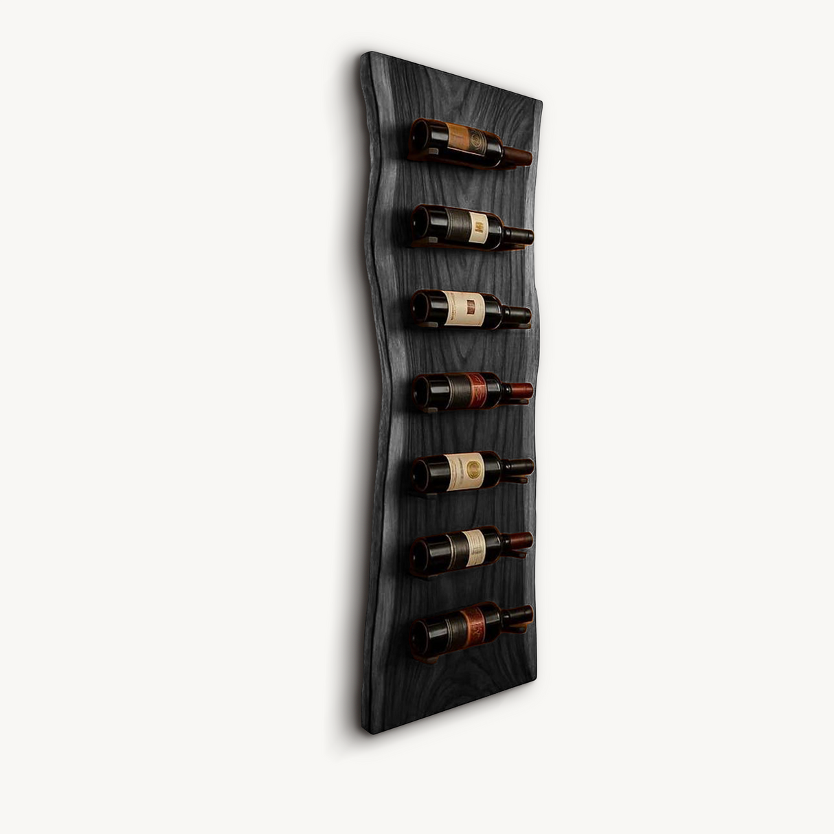 Contemporary Wall Mounted Wine Rack For Dining Room
