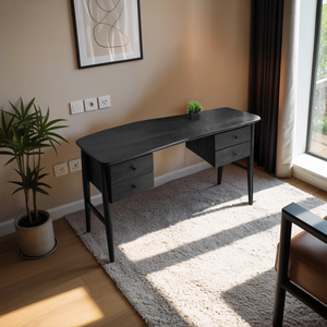 Mid Century Writing Desk For Bedroom Workspace Or Study Nook