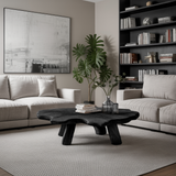 Rustic Low Table For Cozy Living Room
