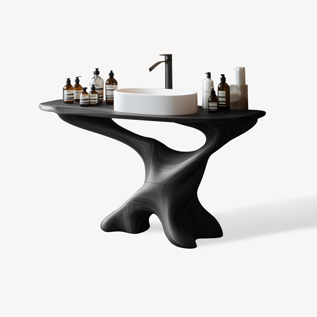 Handcrafted Solid Wood Vanity For Bathroom Decor