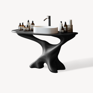 Handcrafted Solid Wood Vanity For Bathroom Decor