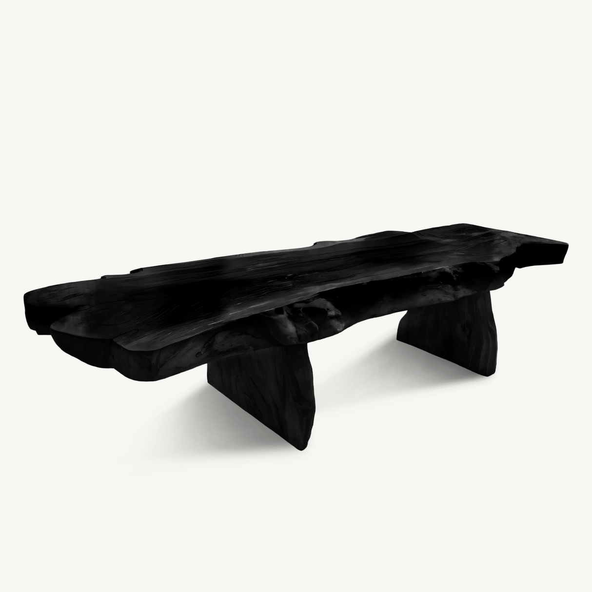 Live Edge Coffee Table With Organic Slab For Living Room And Interior