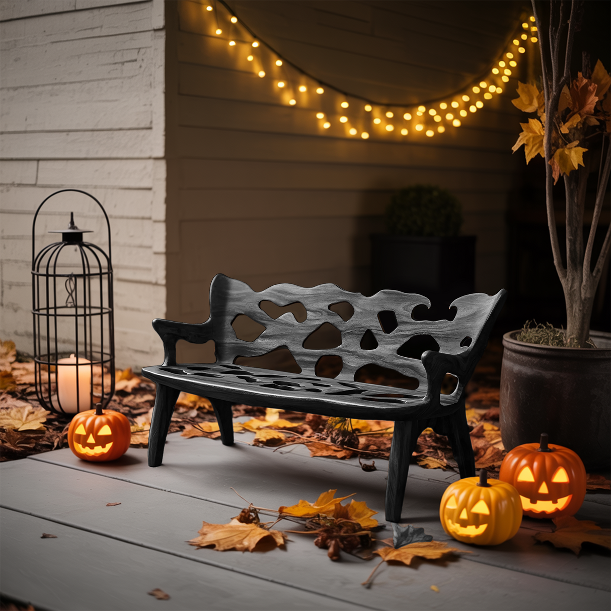 Mid Century Wooden Bench For Living Room Furniture Decor