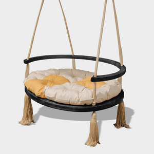 Boho Round Swing Chair For Porch Or Garden