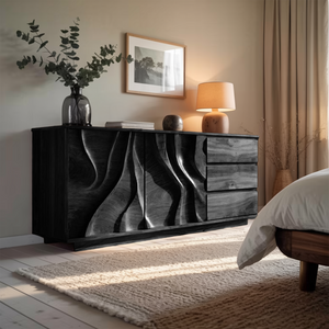 Organic Sculptural Sideboard For Living Room Or Bedroom