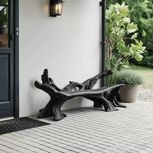 Handcrafted Wooden Bench Outdoor Seating For Durable Patios
