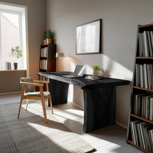Farmhouse Wooden Desk For Home Workspace And Decor
