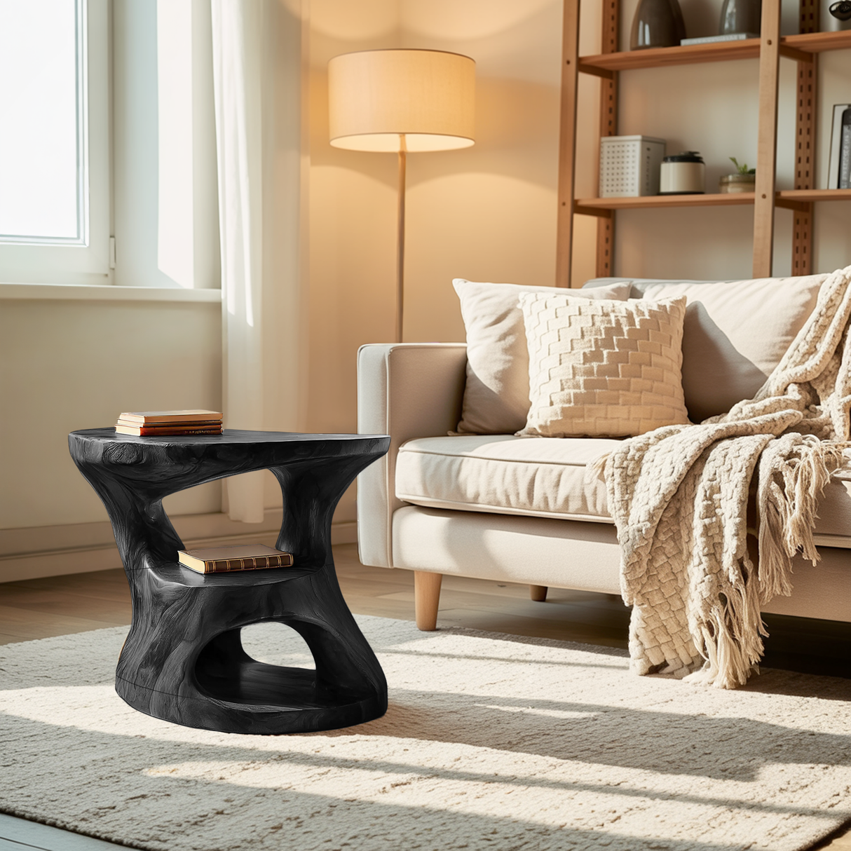 Unique Side Table For Living Room Or Office Spaces