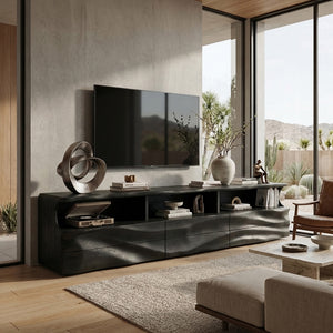 Modern Wooden TV Cabinet For Apartment Interior