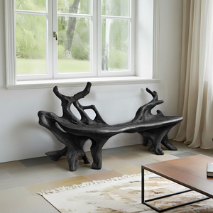 Farmhouse Wooden Bench For Cozy Living Room Accents