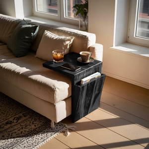 Handcrafted Live Edge Armrest For Unique Sofa Style