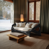 Organic Sculptural Sofa For Living Room Space
