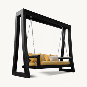 Contemporary Outdoor Swing Bench For Garden Patio Relaxation