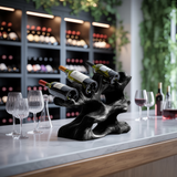 Rustic Wine Rack For Kitchen Island Rustic Feature