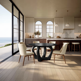 Elegant Round Dining Table For Minimalist Modern Interior