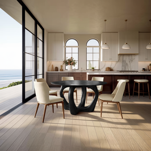Elegant Round Dining Table For Minimalist Modern Interior