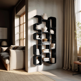 Modern Bookshelf With Integrated Compartments For Living Room
