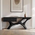 Rustic Live Edge Entryway Table For Bedroom Cozy And Warm Accent