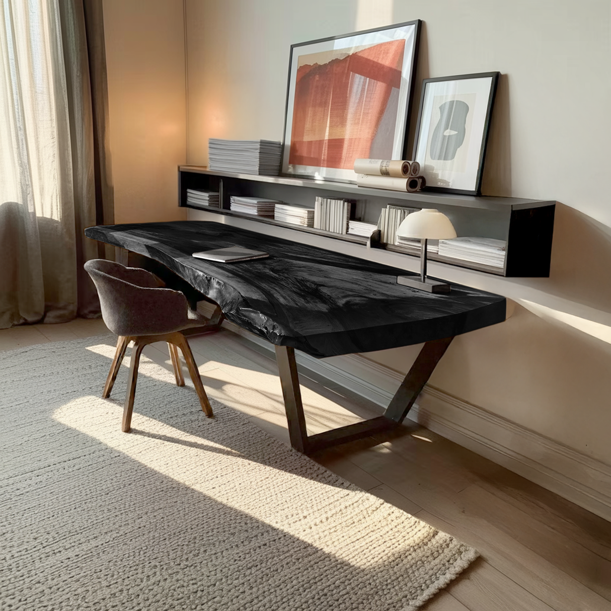 Modern Solid Wood Desk For Bedroom Furniture