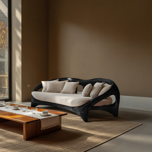 Organic Curved Sofa For Living Room Furniture