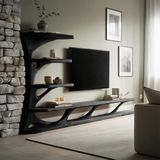 Modern TV Console With Branch Design For Living Room