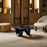 Handcrafted Coffee Table Flow Legs For Living Room Decor