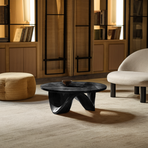 Handcrafted Coffee Table Flow Legs For Living Room Decor