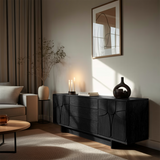Modern Carved Sideboard For Living Room Or Dining