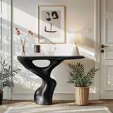 Rustic Accent Table Entryway Design