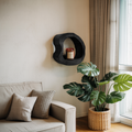 Sculptural Wall Shelf Set For Living Room Or Hallway