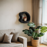 Sculptural Wall Shelf Set For Living Room Or Hallway