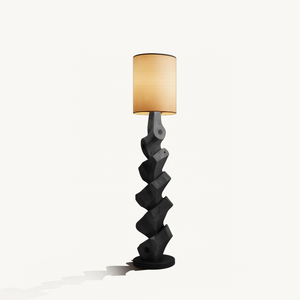 Modern Sculptural Table Lamp Set For Bedroom And Living Room